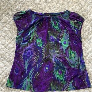 Banana Republic Peacock Blouse